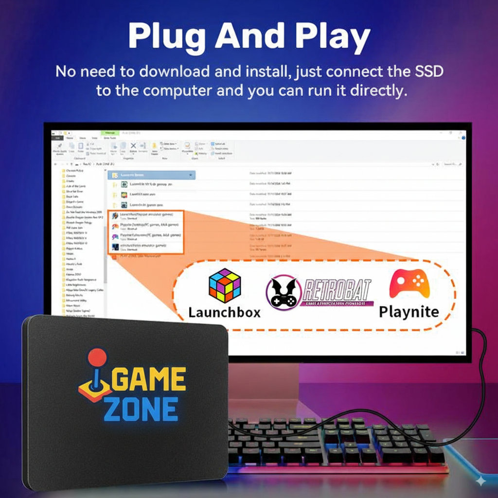 Game hard drive